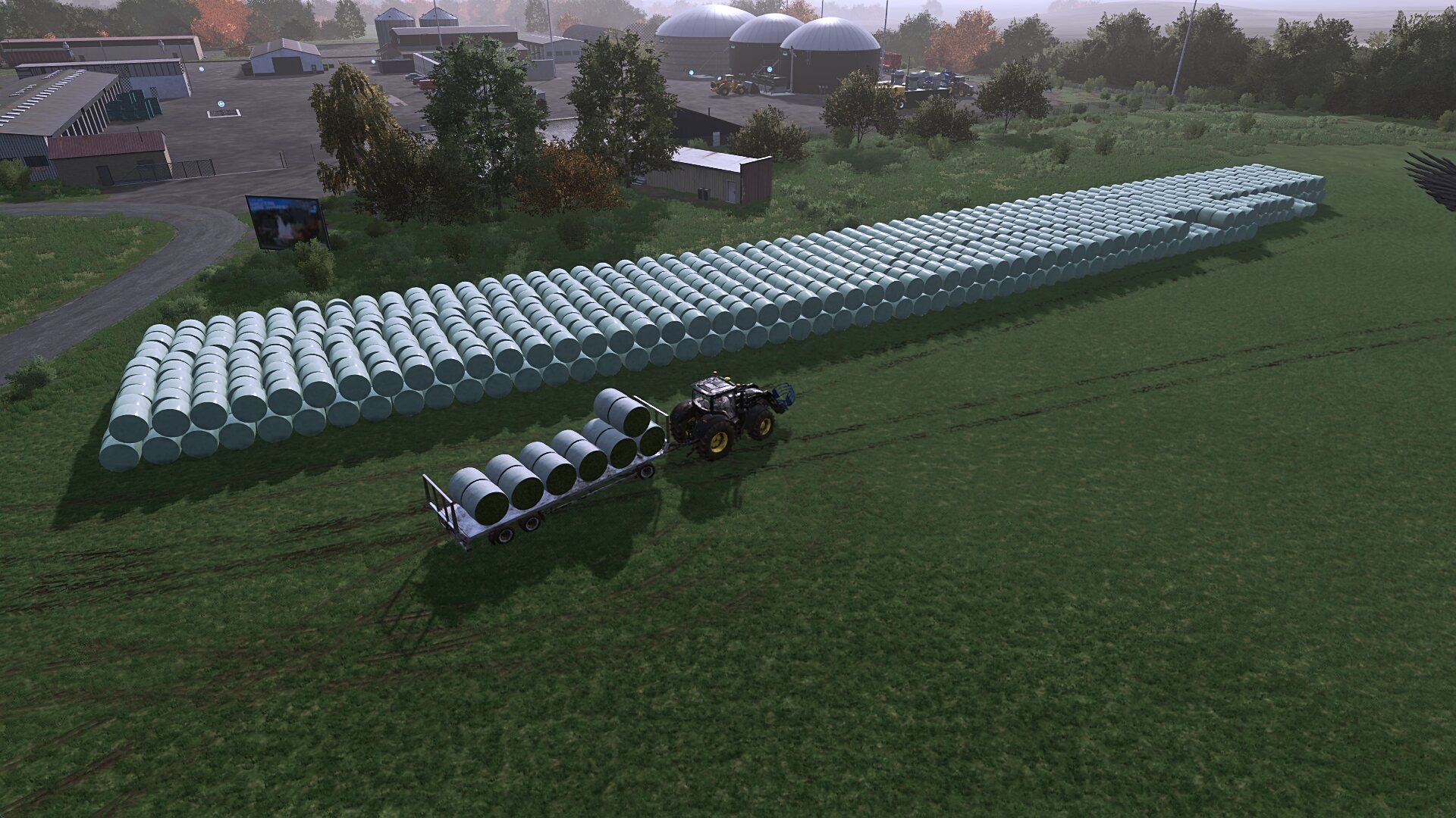 InGame-Aufnahme aus dem Landwirtschafts-Simulator auf dem EasyCoopClan-Server